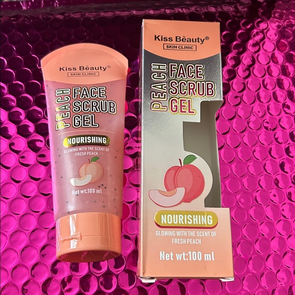 kiss beauty Other - Kiss Beauty Peach Face Scrub Gel